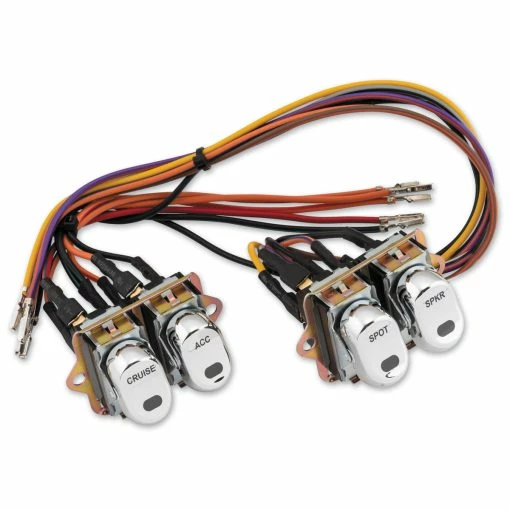 Twin Power Chrome Inner Fairing Switch -Hot Sale Ignition Systems Shop 220 2343 A V1