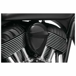 Kuryakyn Black John Shope Signature Series Horn Cover