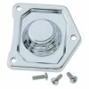 J&P Cycles Chrome Starter Solenoid Cover