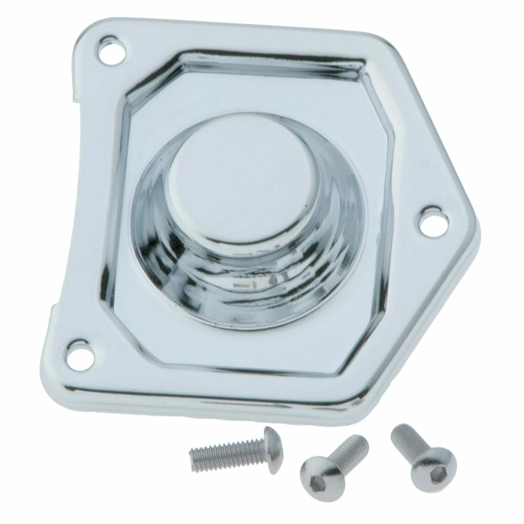 J&P Cycles Chrome Starter Solenoid Cover 1 J&P Cycles Chrome Starter Solenoid Cover