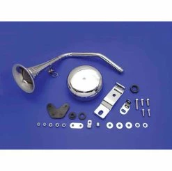 V-Twin Manufacturing Chrome Trumpet Horn Kit