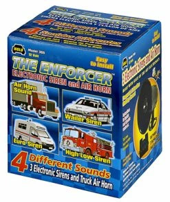 Wolo The Enforcer Siren & Air Horn Sounds