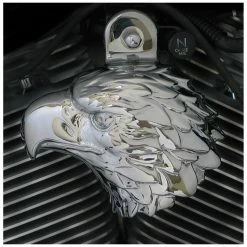 Chrome Dome Chrome American Eagle Horn Cover