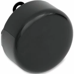 Drag Specialties Black Round Horn Cover