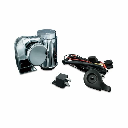 Kuryakyn Deluxe WOLO Bad Boy Horn Kit -Hot Sale Ignition Systems Shop 360 759 A V4
