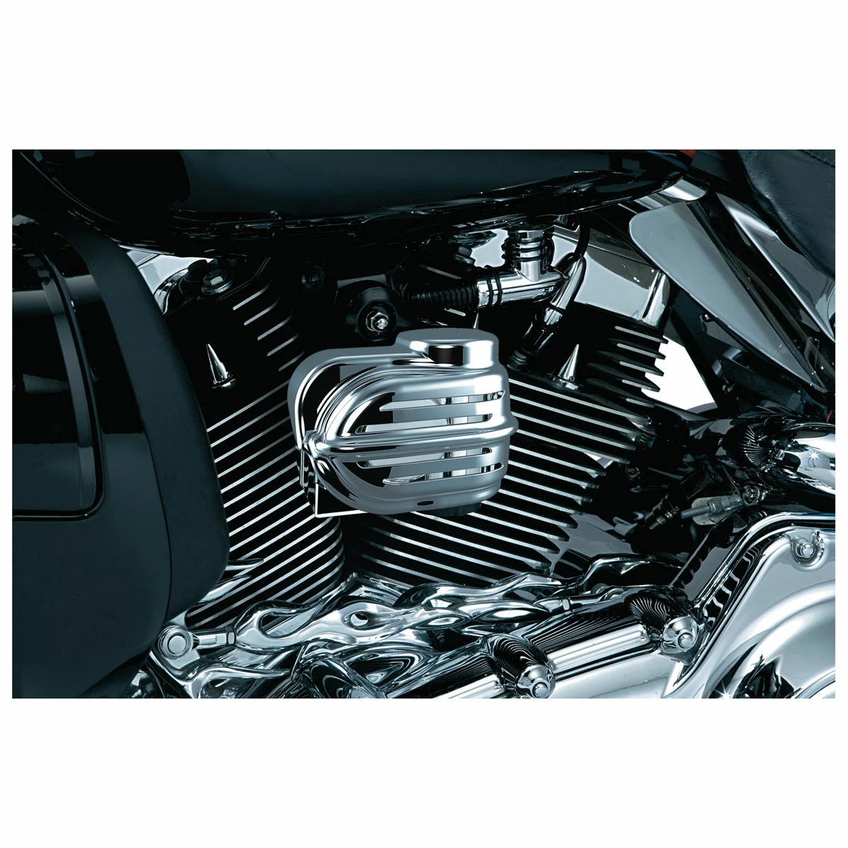 Kuryakyn Deluxe WOLO Bad Boy Horn Kit 2 Kuryakyn Deluxe WOLO Bad Boy Horn Kit - Image 2