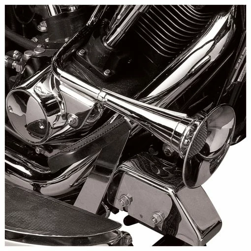 V-Twin Manufacturing Chrome Trumpet Horn Kit 5 V-Twin Manufacturing Chrome Trumpet Horn Kit -Hot Sale Ignition Systems Shop 3600060 A V1