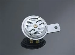 Biker's Choice Chrome Universal Mini Horn