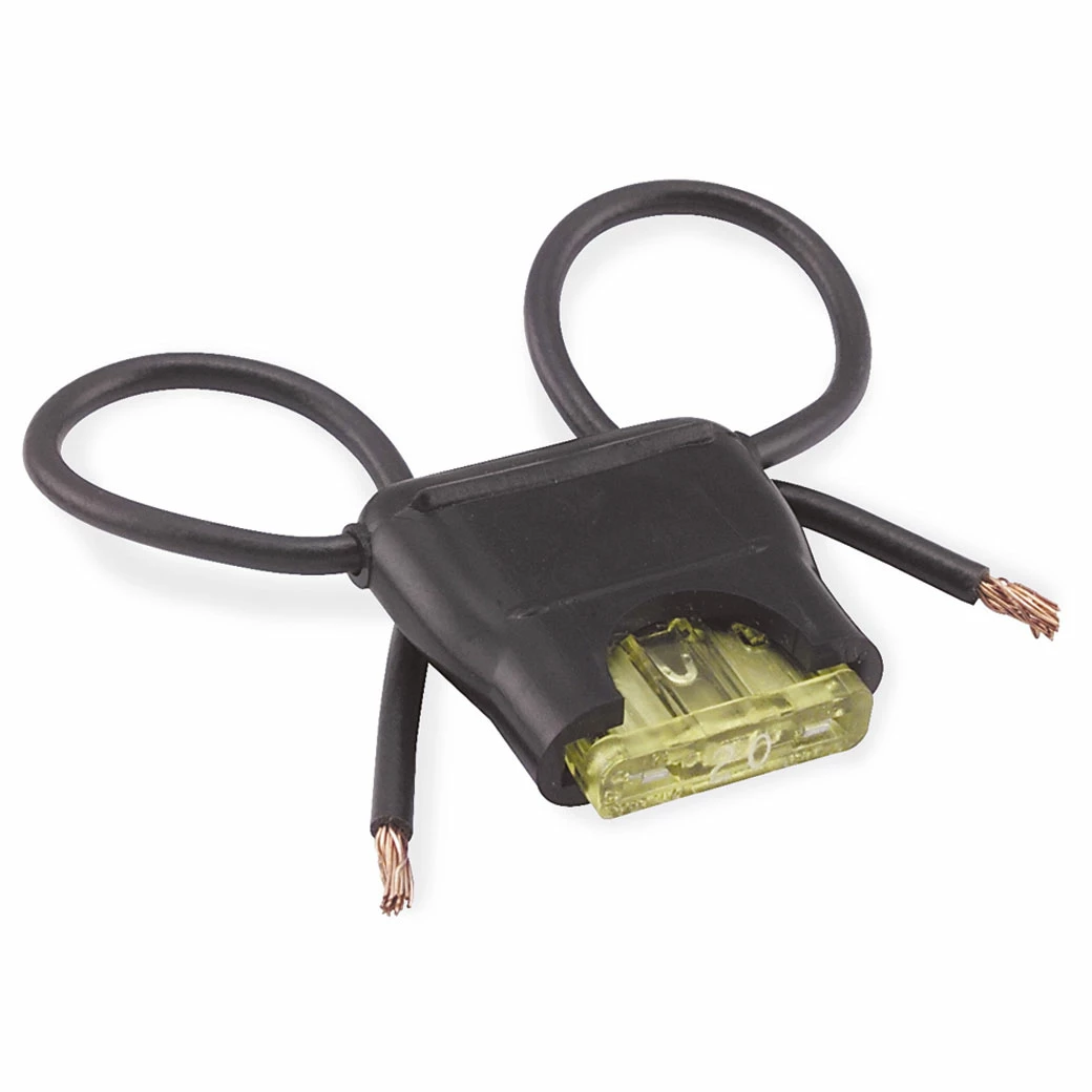 Blue Streak In-Line Fuse Holder For Flat Type Fuse Holder 1 Blue Streak In-Line Fuse Holder For Flat Type Fuse Holder