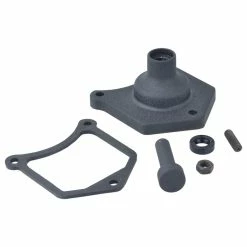 Drag Specialties Solenoid Wrinkle Black End Cover/Starter Button For 1.0, 1.2, And 2.6kW OEM Starters