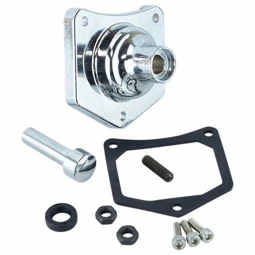 Drag Specialties Solenoid Chrome End Cover/Starter Button For 1.2 And 1.4kW Offset Gear Reduction Starters -Hot Sale Ignition Systems Shop 550 2535 A V3