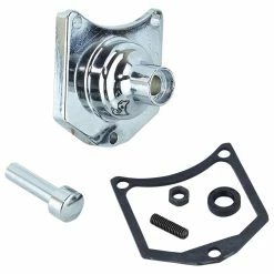 Drag Specialties Solenoid Chrome End Cover/Starter Button 1.5 And 1.8kW Offset Gear Reduction Starters