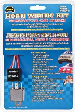 Wolo Motorcycle Horn Wiring Kit