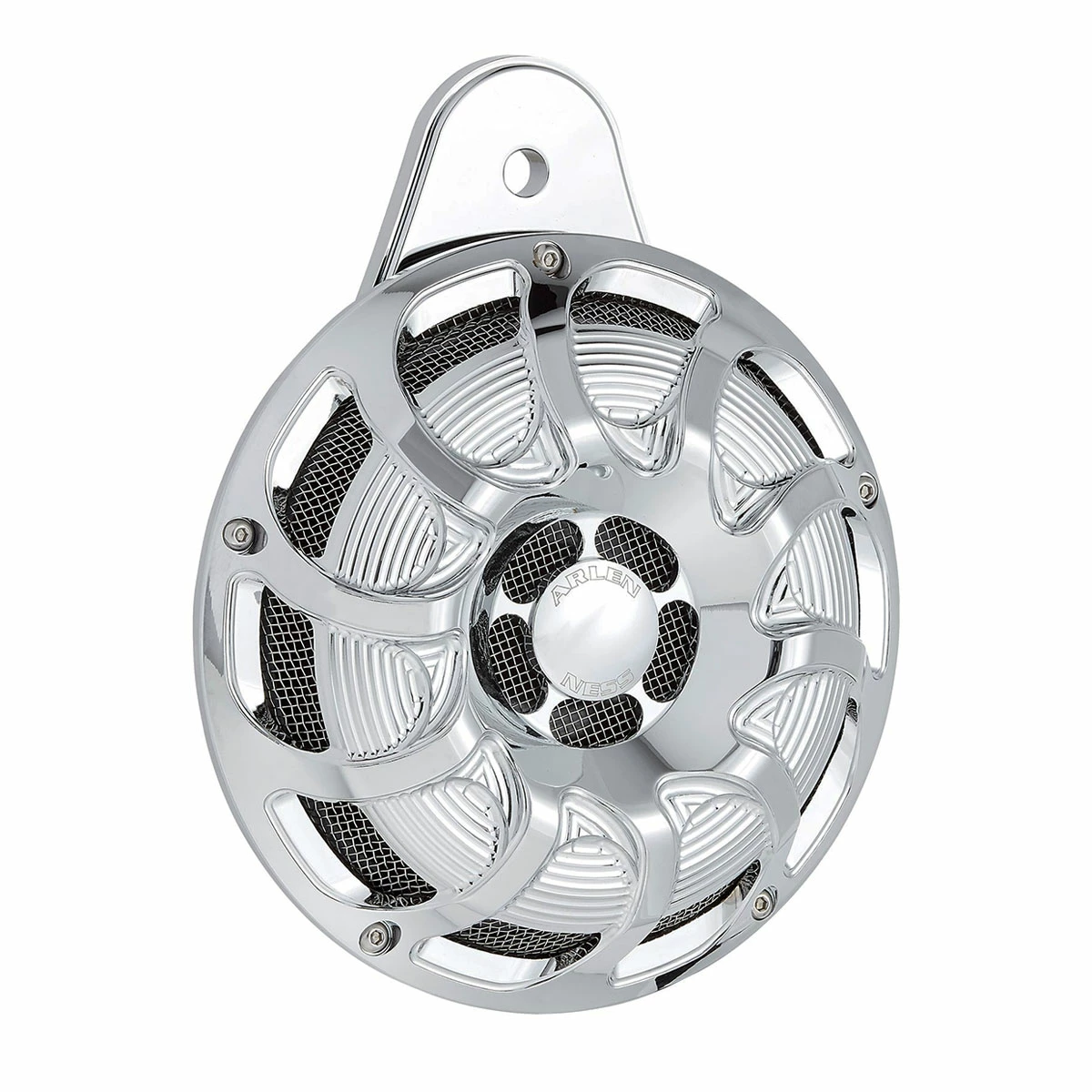 Arlen Ness Dift Horn Kit Chrome 1 Arlen Ness Dift Horn Kit Chrome